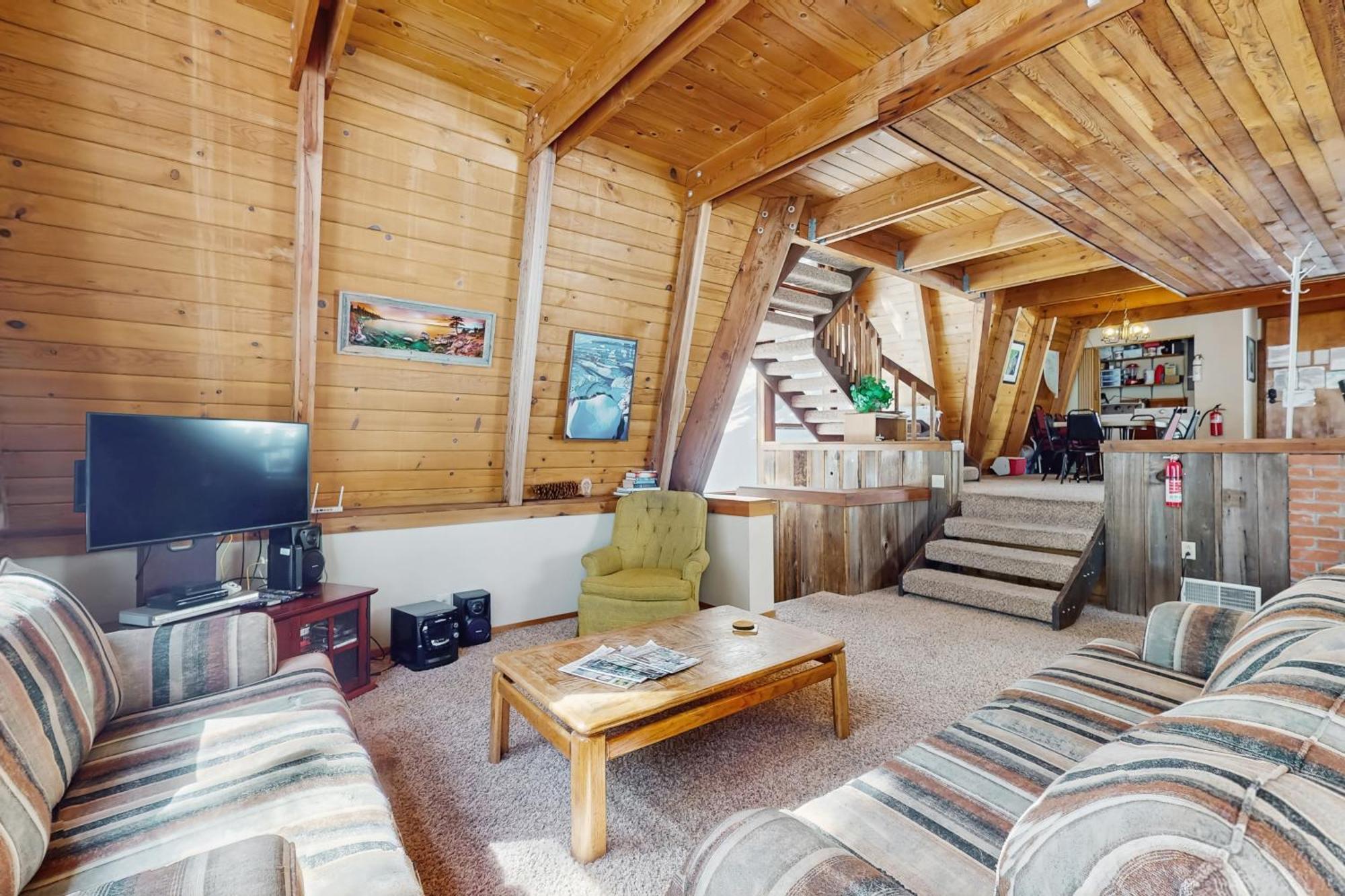 Retro Family Gathering Home in Tahoe Donner Truckee Exterior foto